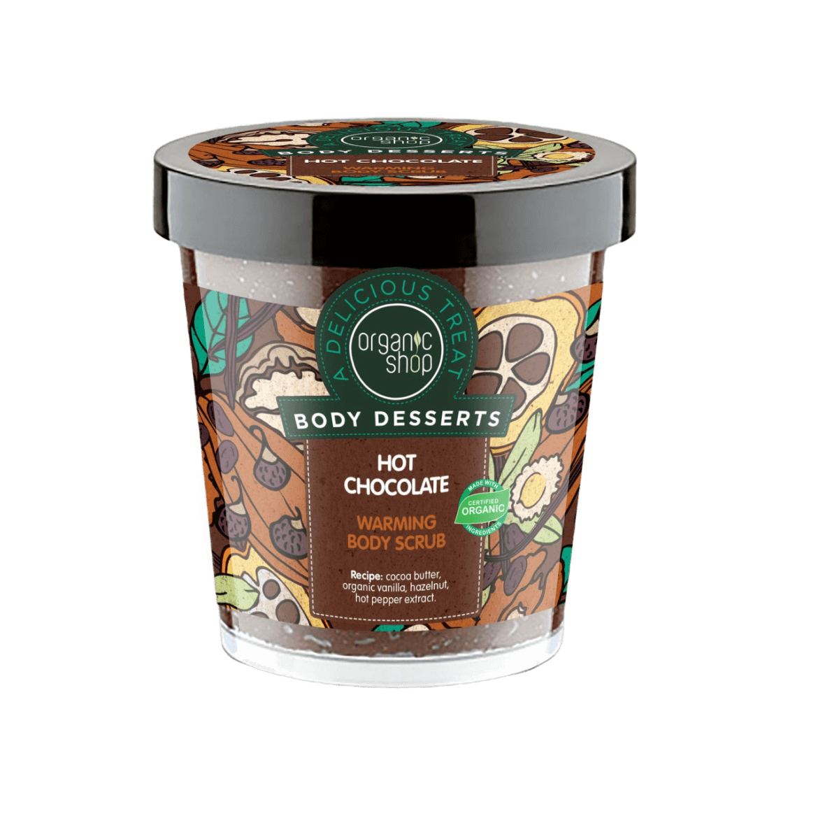 Warming Body Scrub Hot Chocolate 450ml