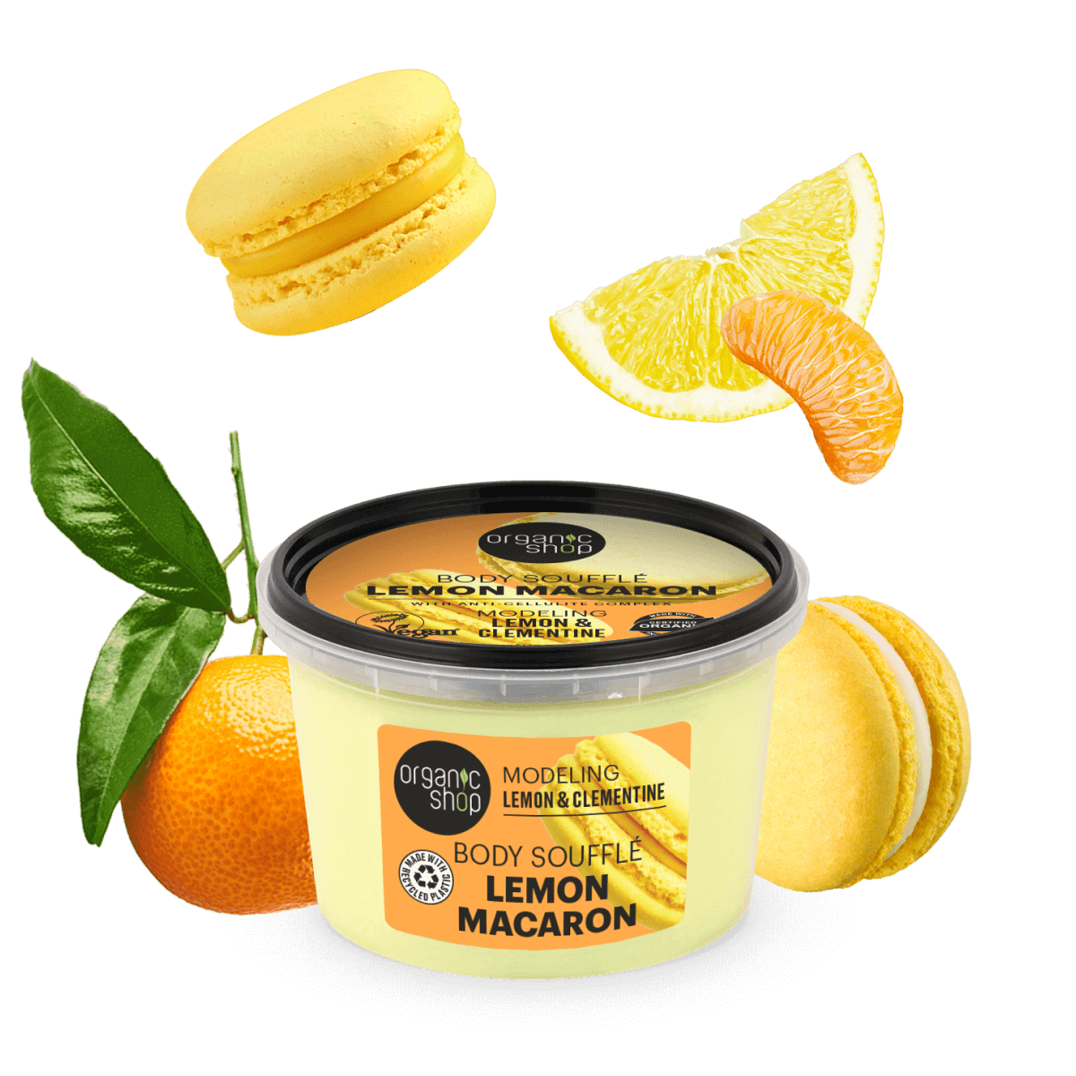 "Lemon Macaron" alakformáló testszuflé citrommal és klementinnel - 2. kép