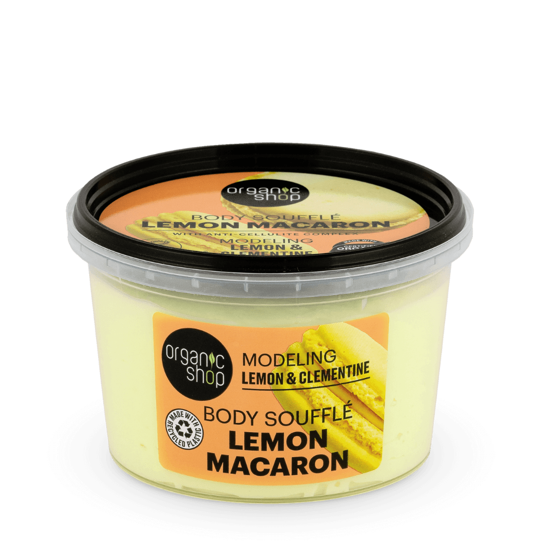 "Lemon Macaron" alakformáló testszuflé citrommal és klementinnel