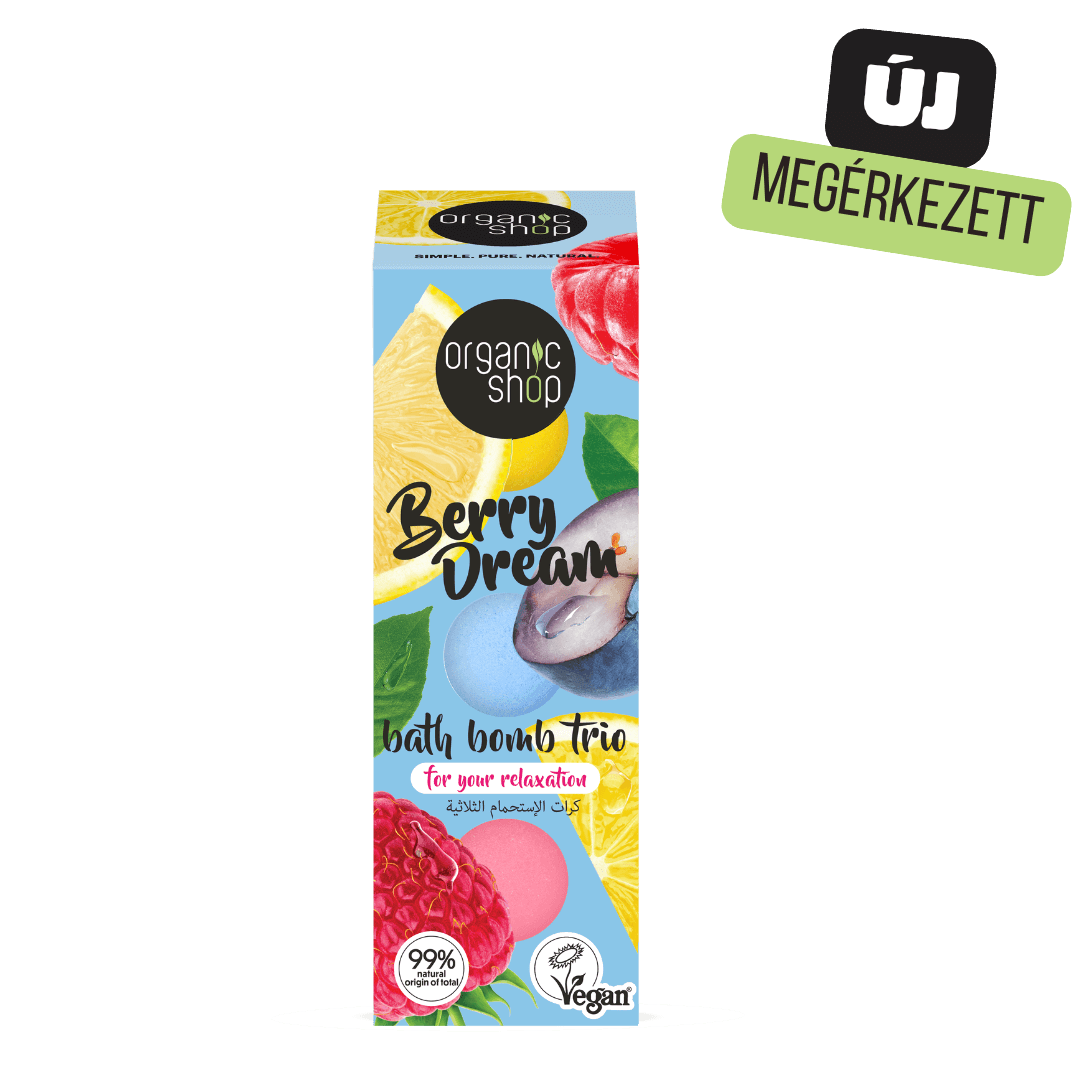 “Berry Dream” fürdőbomba trió
