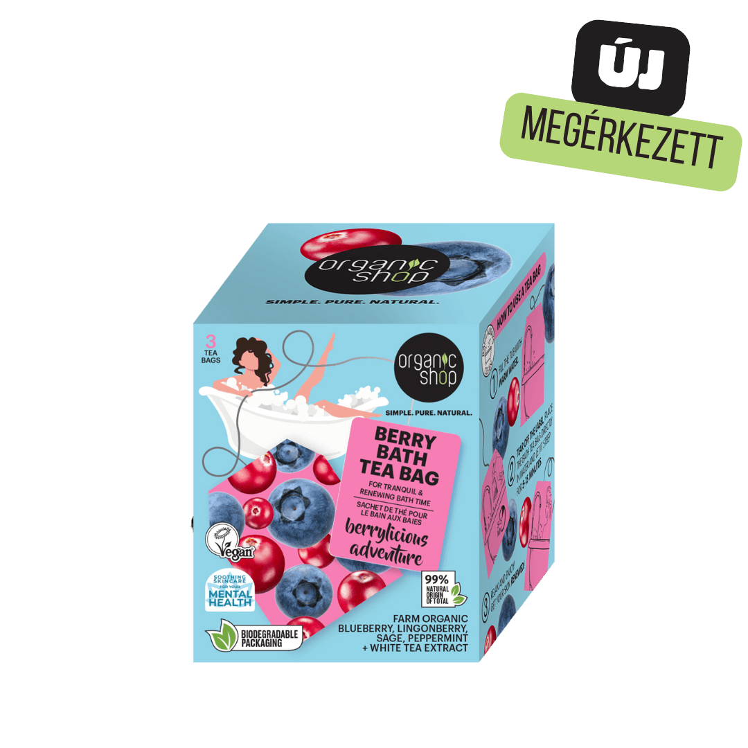 "Berry Bath" Fürdőfilter bogyós gyümölcsökkel