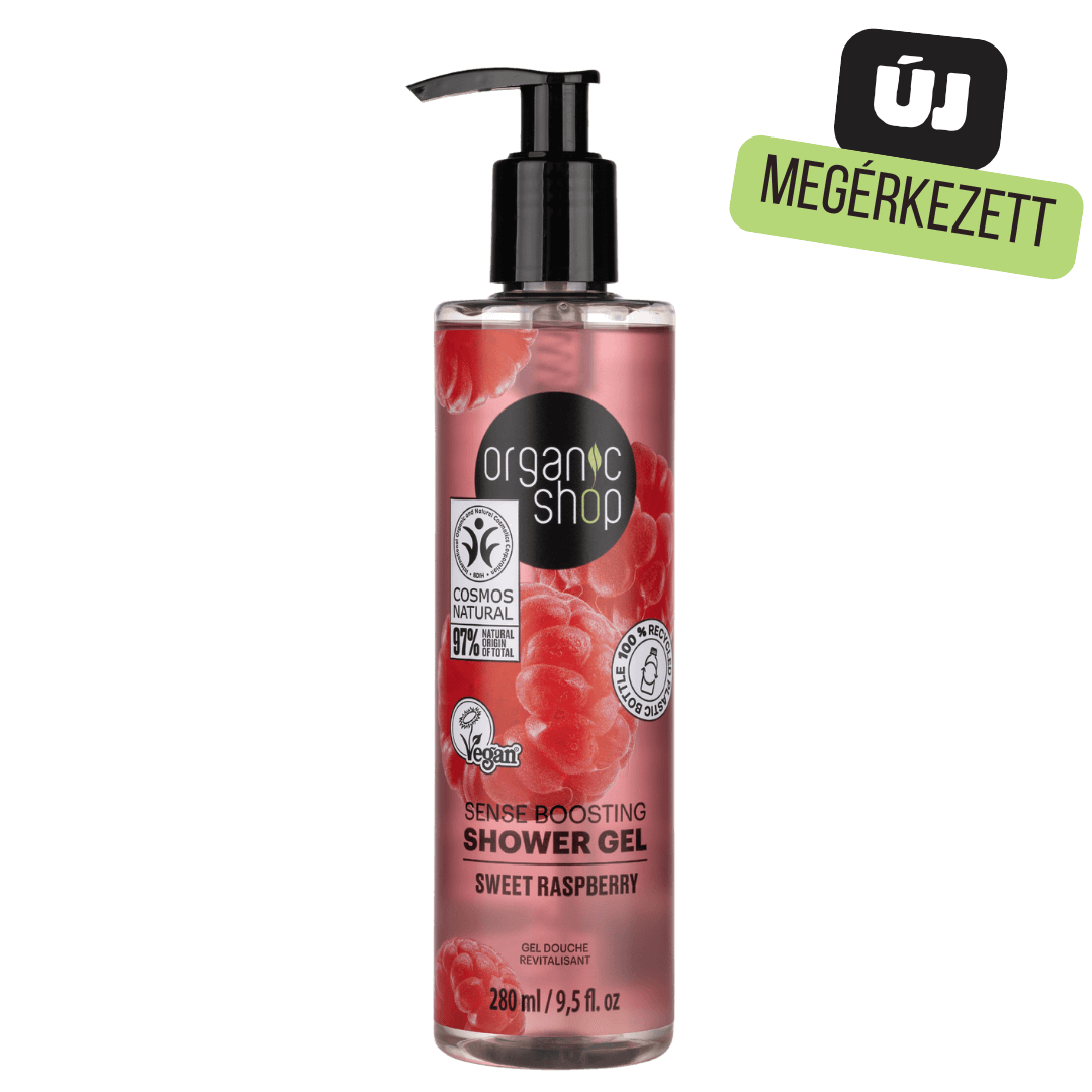 „Sense Boosting” tusfürdő málnával