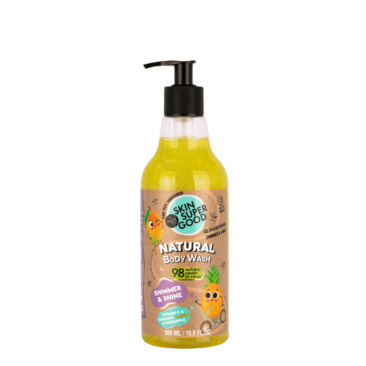 Skin Super Good „Shimmer & Shine” tusfürdő